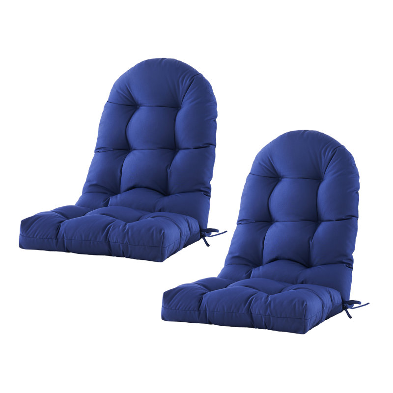 Outdoor 4'' Seat / Back Cushion, Blue