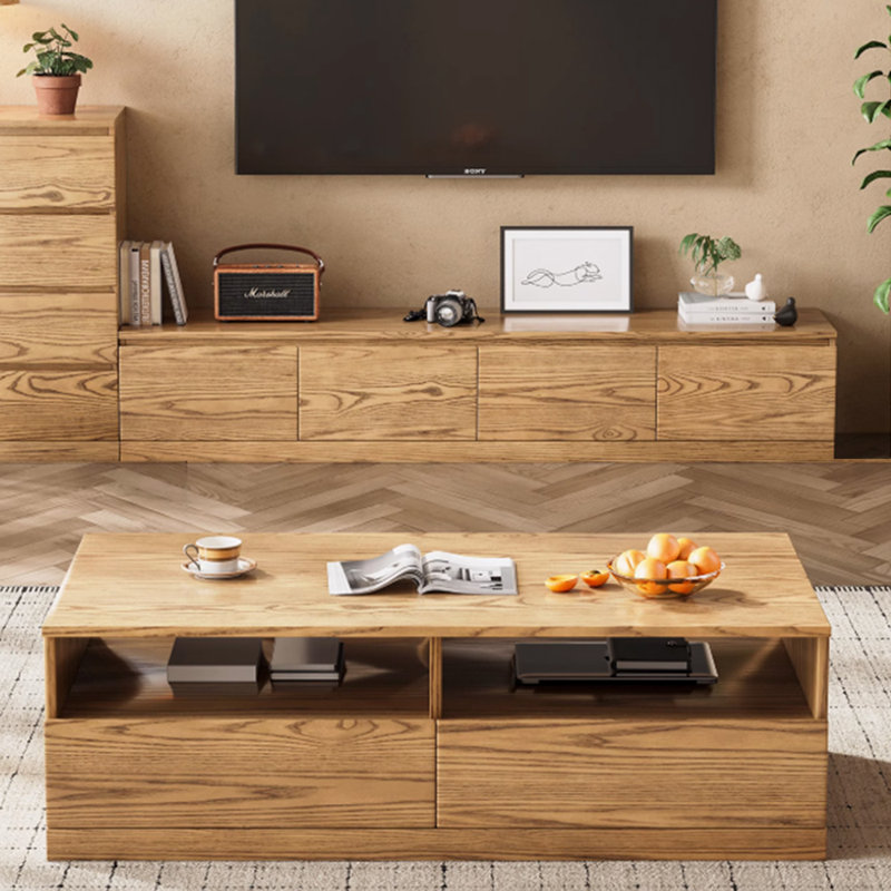 Ensemble de table basse et meuble télé Retro and Simple