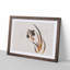Iris Flower by Shibata Zeshin - Framed Print-55576364-55576366