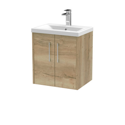 Juno 500mm Single Bathroom Vanity with Integrated Vitreous China Basin