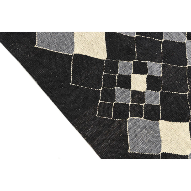 Tapis noir Ponce