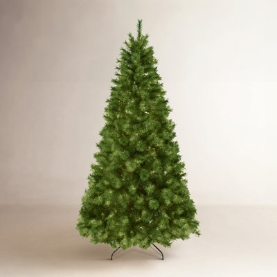 7.5' Pre-Lit Pine Christmas Tree