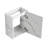 16'' Floating Wall-Mounted Bathroom Vanity with Ceramic Sink