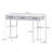 Compact Computer Desk With Fabric Drawers And Adjustable Shelves For Home And Office For Organized Workspaces-1426833624
