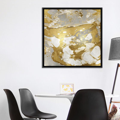 " Marbleized " Graphic Art Print