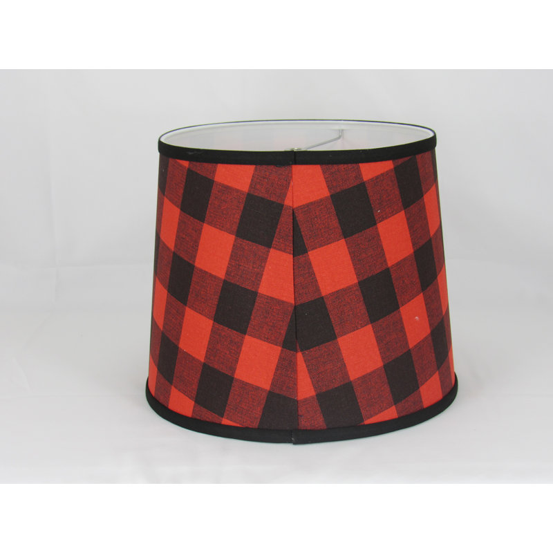 14" Buffalo Check Shade, Pink Red/Black