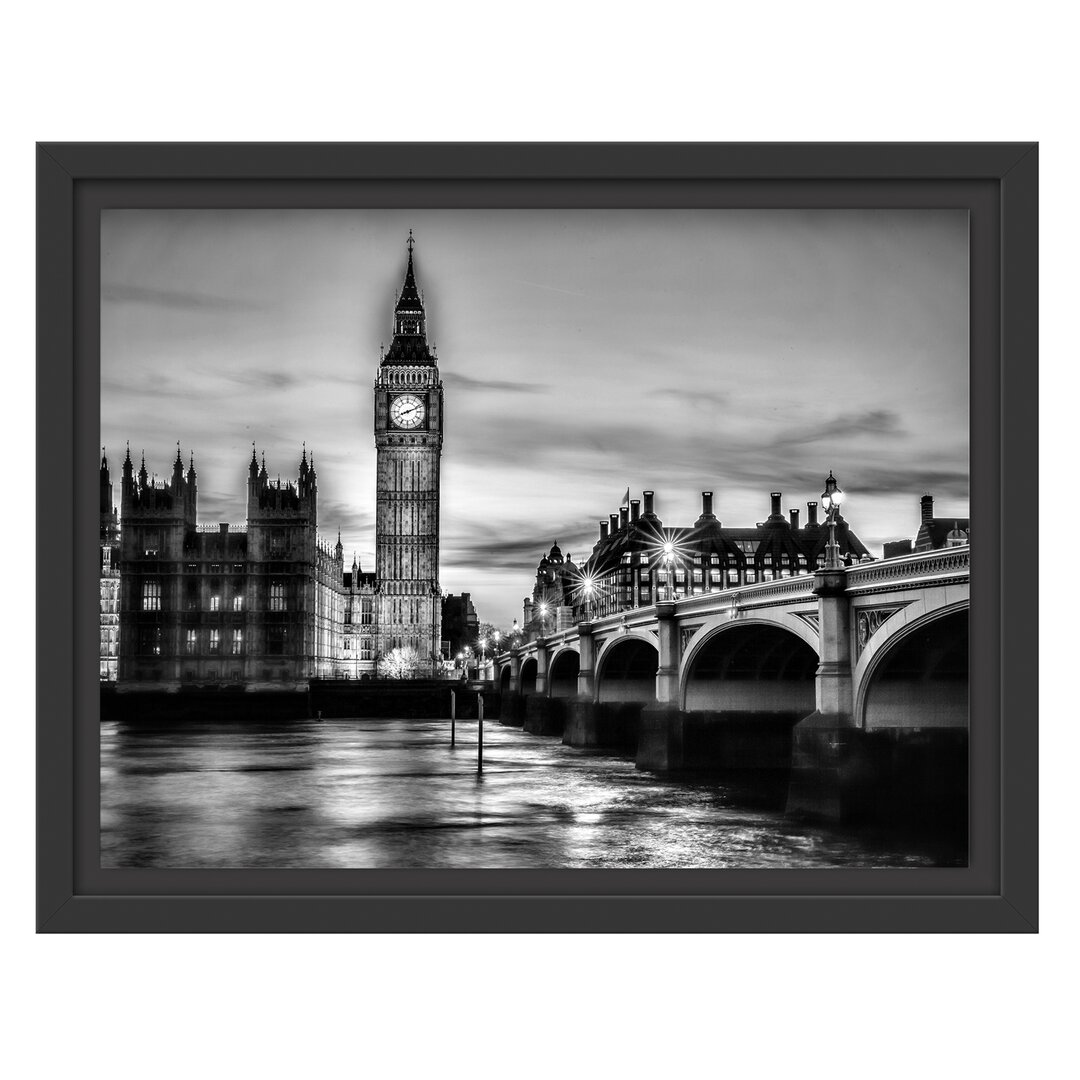 Gerahmtes Poster Big Ben at Night