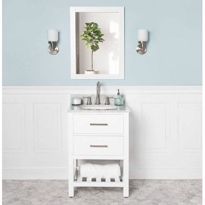 Base de meuble-lavabo simple 23,25 po seulement