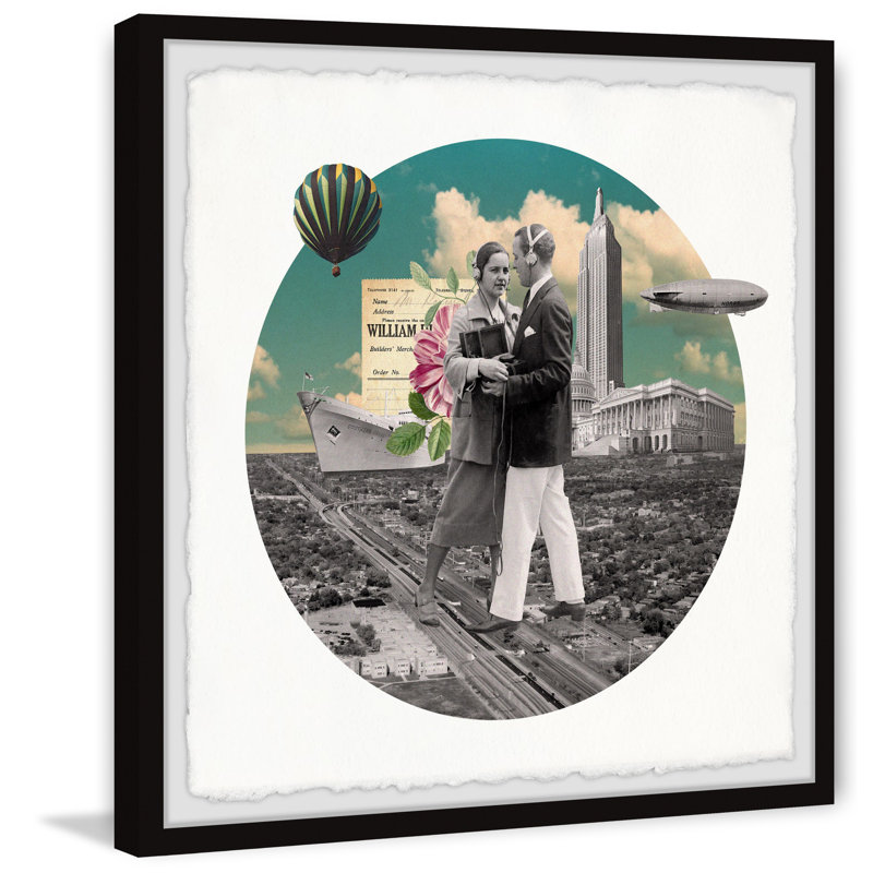 Area 51 Highway 1 Piece Single Picture Frame Painting, 81cm H x 81cm W