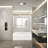 Kingston Brass 60-Inch Acrylic Rectangular 3-Wall Anti-Skid Alcove Tub With Tub Door, Hand Drain-108586725-108586728