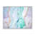 Toile avec cadre flottant blanc