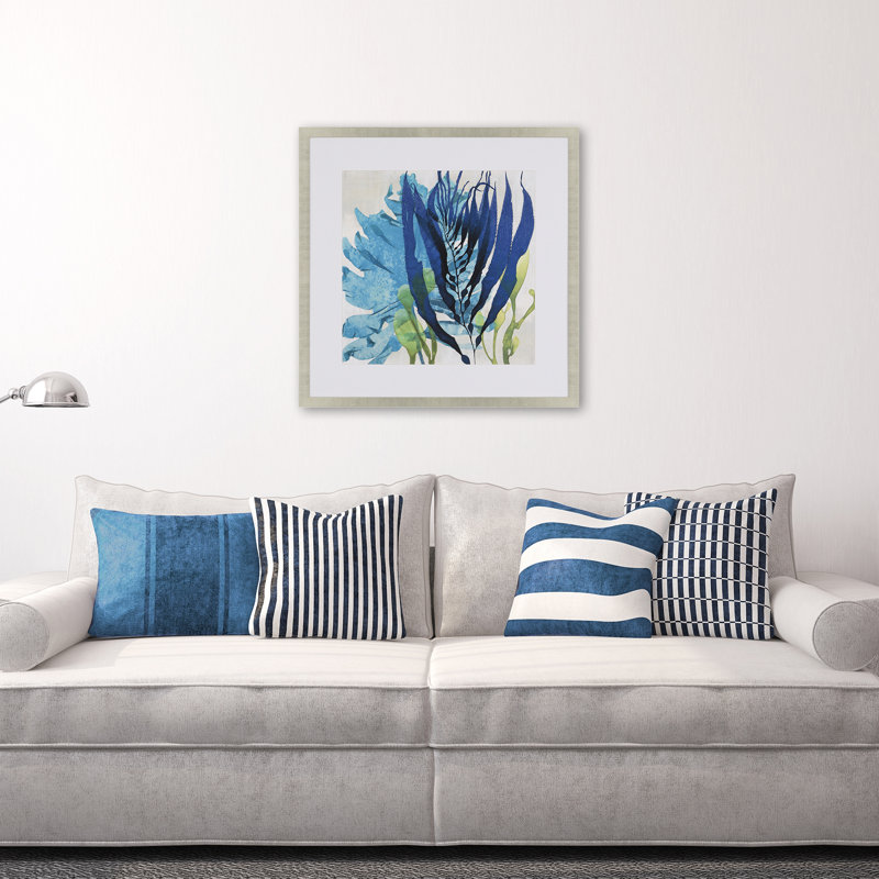 «Sea Nature II» par Miller - Peinture encadrée sur papier