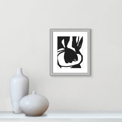 «Line Line Collection», Tulipe suspendue sur papier par Leah Straatsma