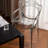 Black Solid back Plastic Chair(Set of 2)