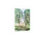 Toile de bouleau vert, art mural 24 x 18 po