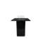 Square Concrete Propane Smokeless Fire Pit Table