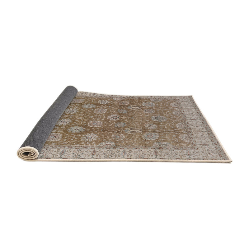 Tapis oriental brun / beige Arantser, Rond 6 pi