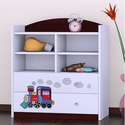 Cassandra 96cm H X 86cm W Transportation Kids Cube