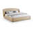 Tissu chenille beige