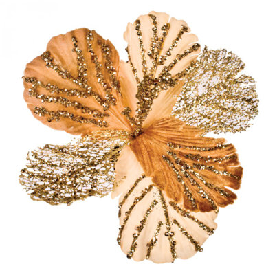 3cm Textile Holiday Shaped Ornament