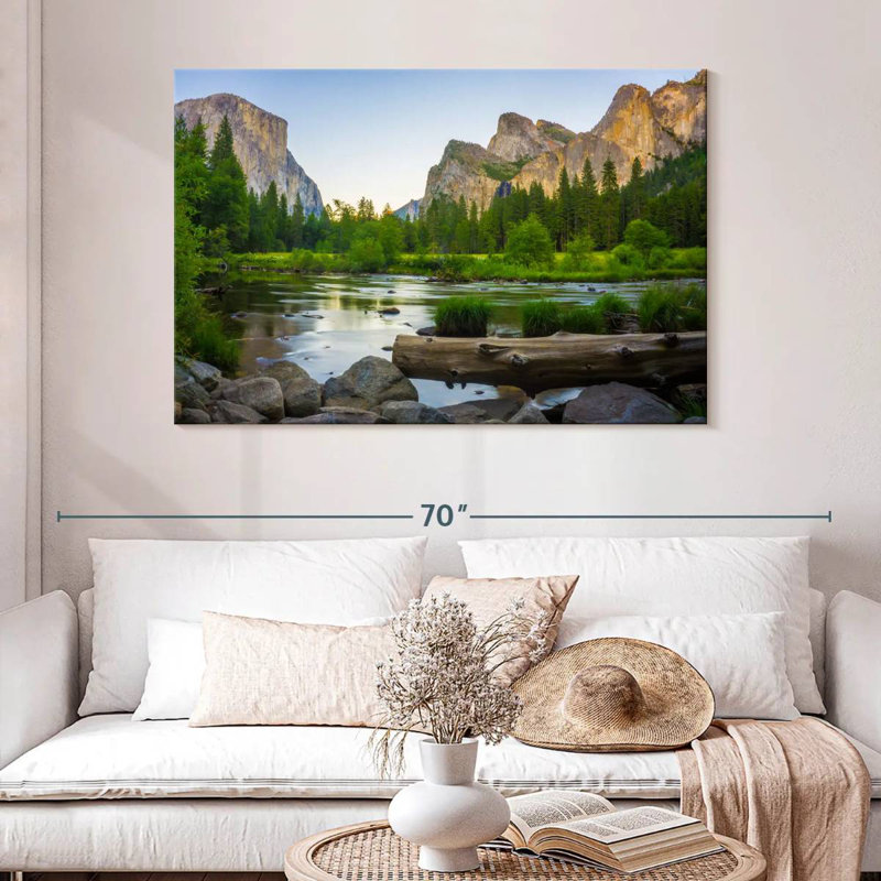 Paysage d'Alvord Yosemite, H 32 po x l 48 po