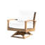 St. Lucia Teak Outdoor Swivel Rocking Lounge Chair-361501757
