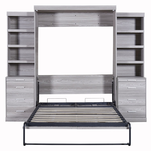 Hokku Designs Belara Murphy Storage Bed | Wayfair