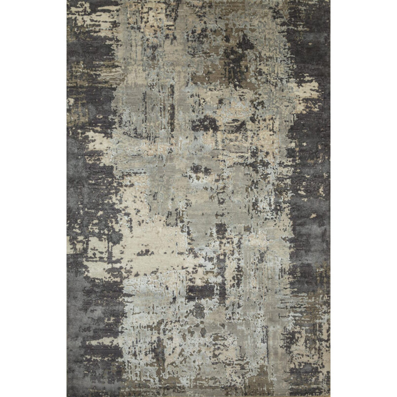 Tapis contemporain noué à la main Dover