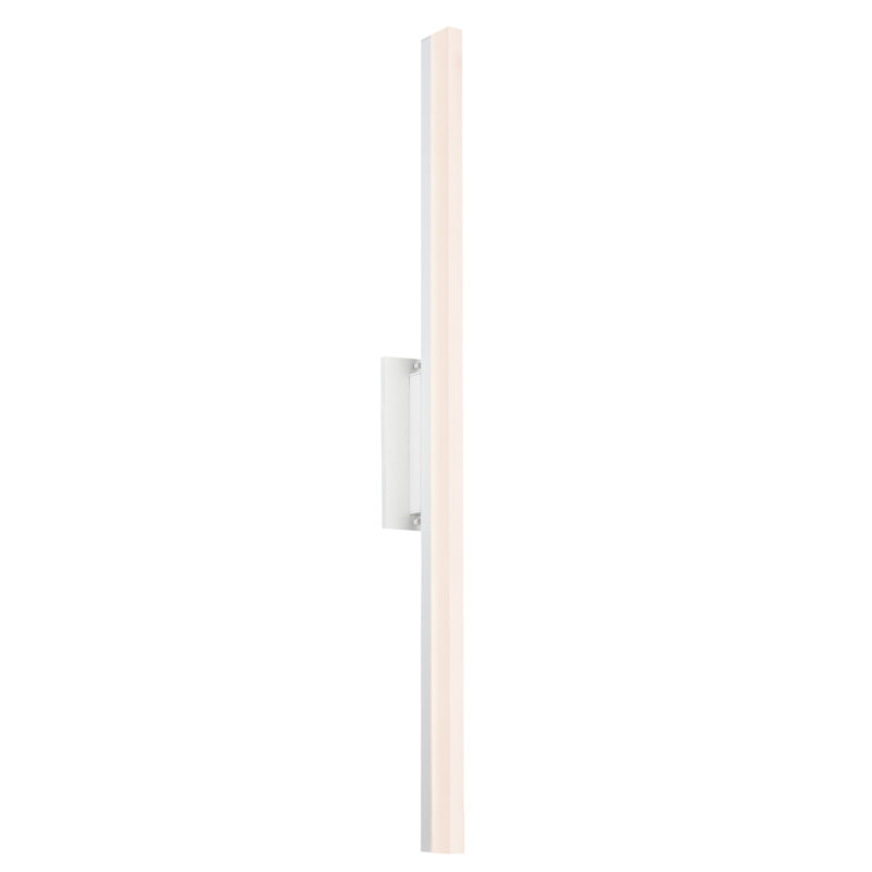 Stiletto 1 - Light LED Vanity Light, Yes, Satin White