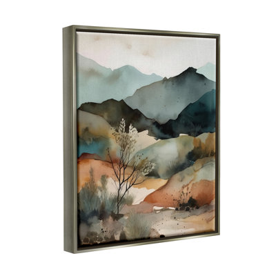 «Mountains Mood», reproduction d'art sur toile