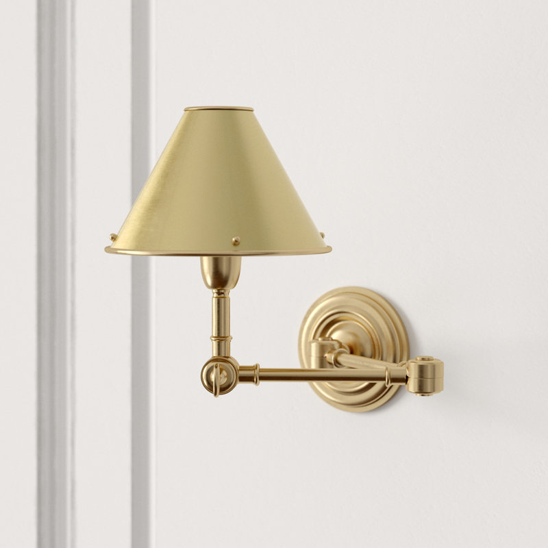 Ralph Lauren Anette 1 - Light Swing Arm, Natural Brass