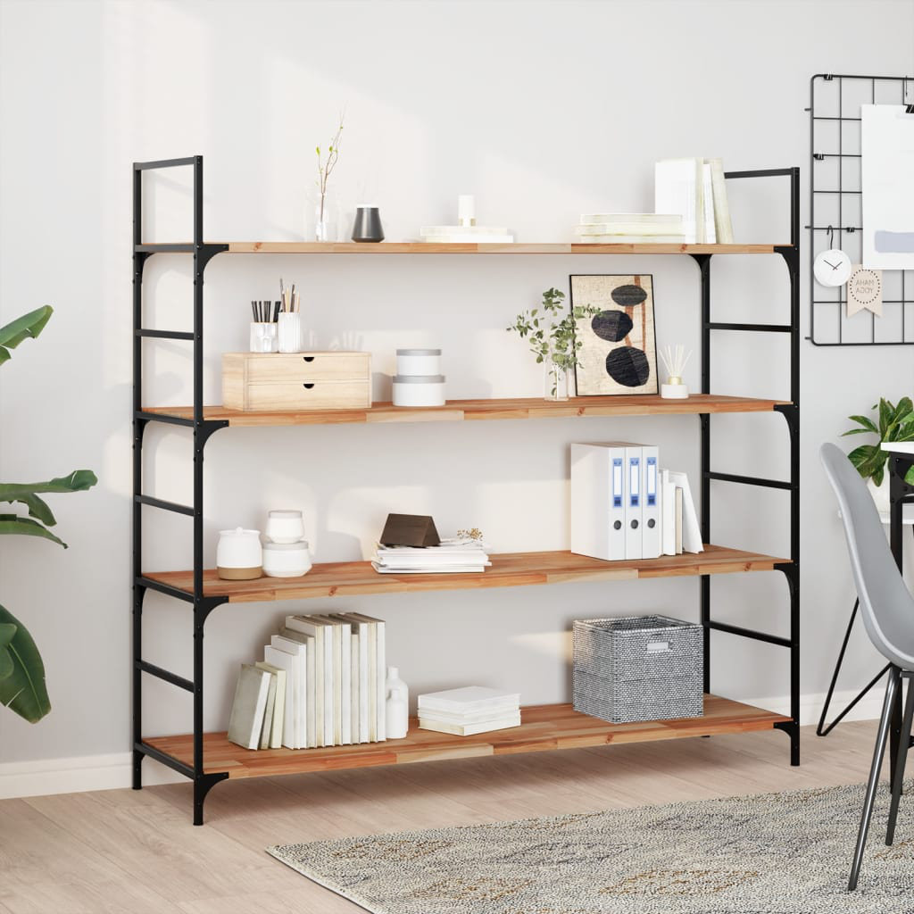 Floating Shelves 3 Pcs Solid Wood Acacia
