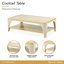 La Terrazza Rectangular Single Coffee Table