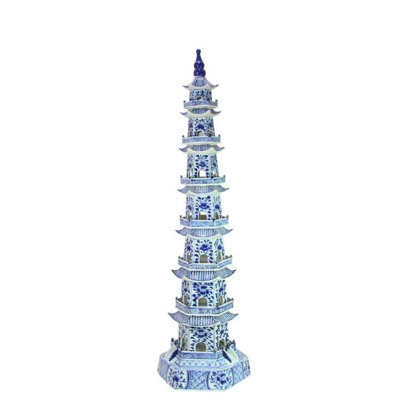 Blue And White Grand Pagoda