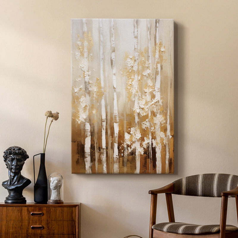 ABSTRACT Series CMLIX -Custom Wrapped Gallery Cavas, 27" H x 18" W