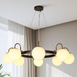 Breeana 8 - Light Dimmable Chandelier