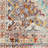 Arlea Kinsley Oriental Ivory/Navy/Rust Area Rug-1298039631