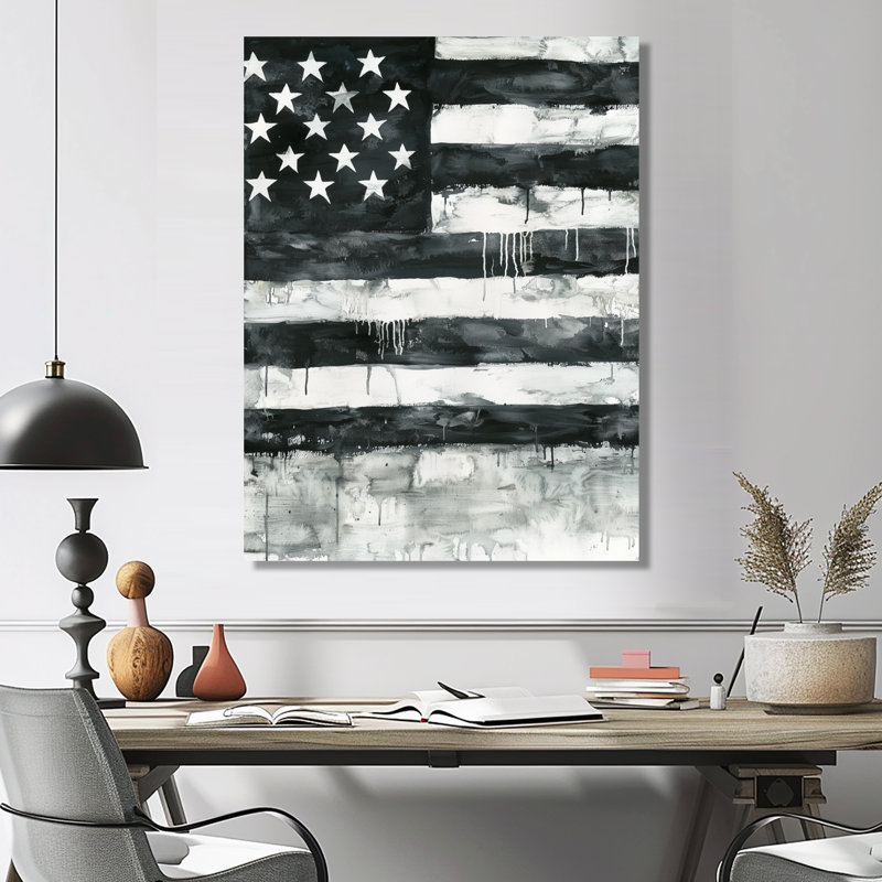 Diskin - art mural sur toile tendance, Toile tendue, Ne s’applique pas, H 20 po x l 12 po