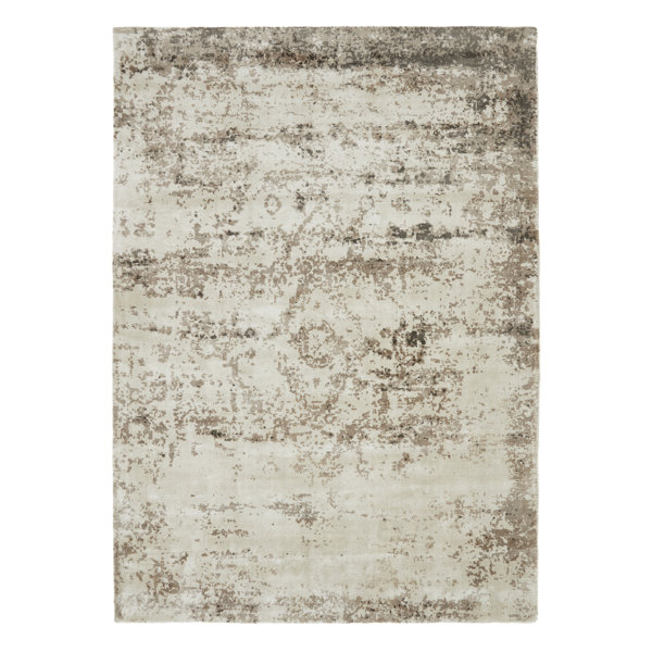 Williston Forge Stockbridge Hand Tufted Cream Rug | Wayfair.co.uk