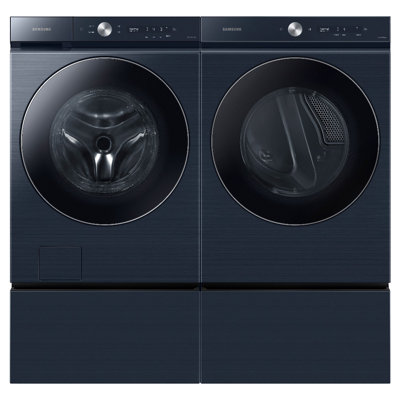 Samsung 5.3 cu. Ft. Front Load Washer with 7.6 Cu. Ft. Dryer with Super Speed Dry