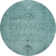 Premium Machine Washable Kiyondrea Teal Rug
