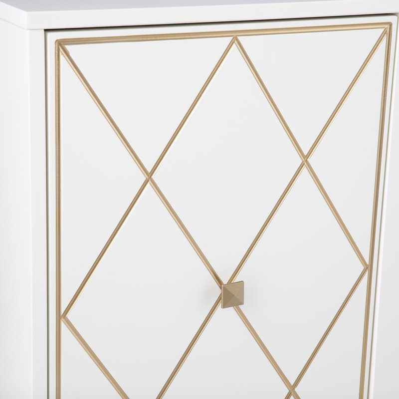 Meuble télé avec rangement Marradi Criss Cross