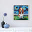 Basset Hound Night by Aja Trier - Painting on Canvas-491703013-483673337