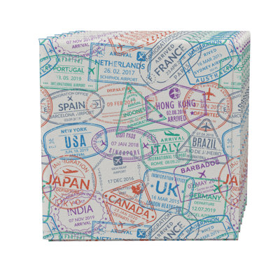 Cotton Twill No Pattern Square Napkin