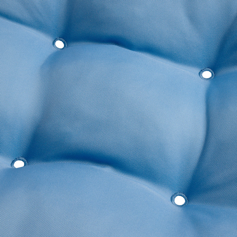 Outdoor 5'' Dining Chair Seat Cushion, Periwinkle Blue