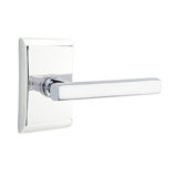 Flat Privacy (Bed & Bath) Door Lever with Rectangle Rosette