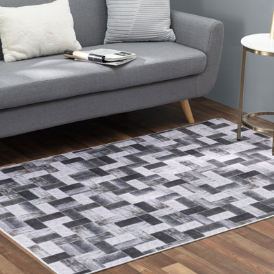Tapis noir Off the Blocks