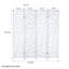 Caius Wood Room Divider