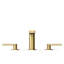 Composed Widespread Bathroom Faucet with Drain Assembly-1564658415