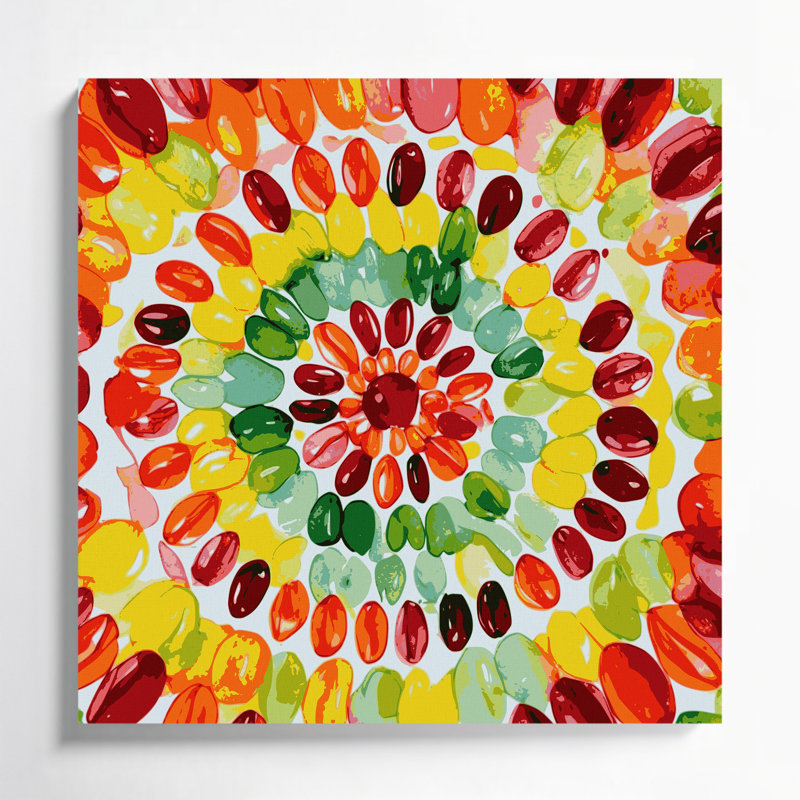 Art mural sur toile Desserts Lifesavers, H 12 po x l 12 po